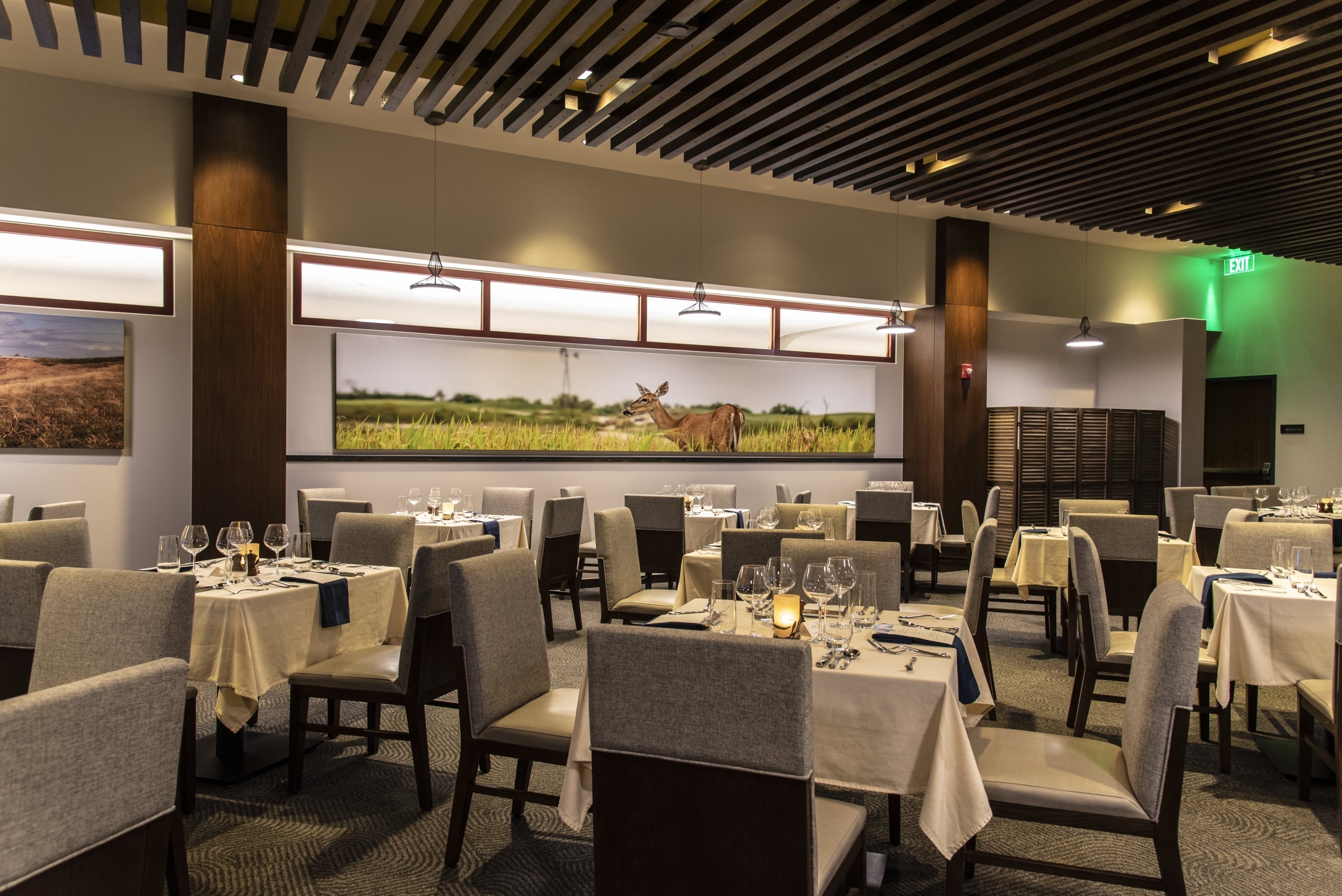 fin and feather dining room