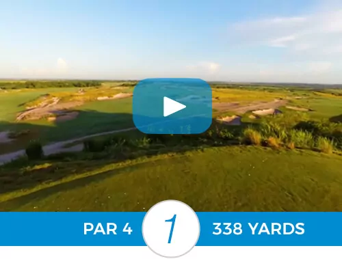 Streamsong Hole Hole 1 Flyover