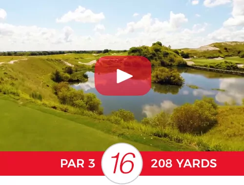 Streamsong Hole Hole 16 Flyover