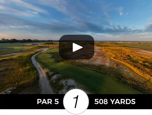 Streamsong Hole Hole 1 Flyover
