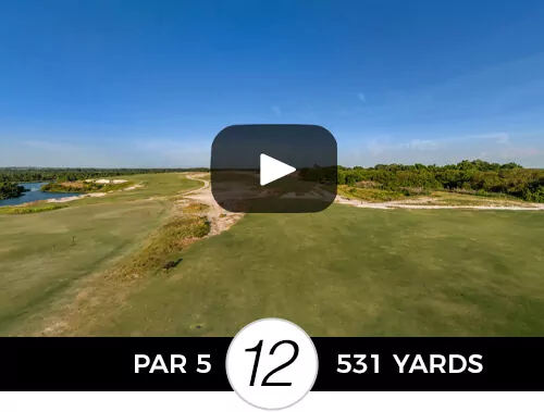 Streamsong Hole Hole 12 Flyover