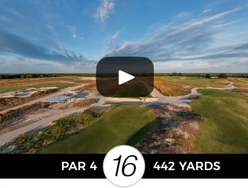 Streamsong Hole Hole 16 Flyover