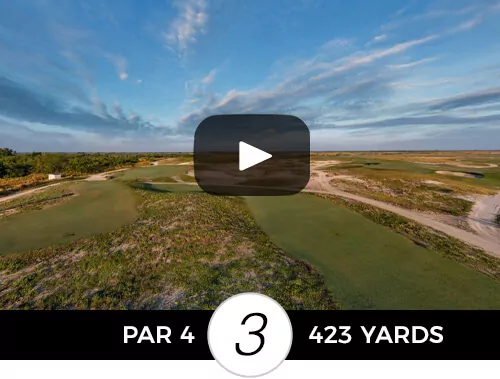 Streamsong Hole Hole 3 Flyover