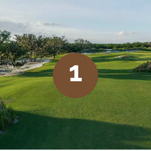 Streamsong Hole Hole 1 Flyover