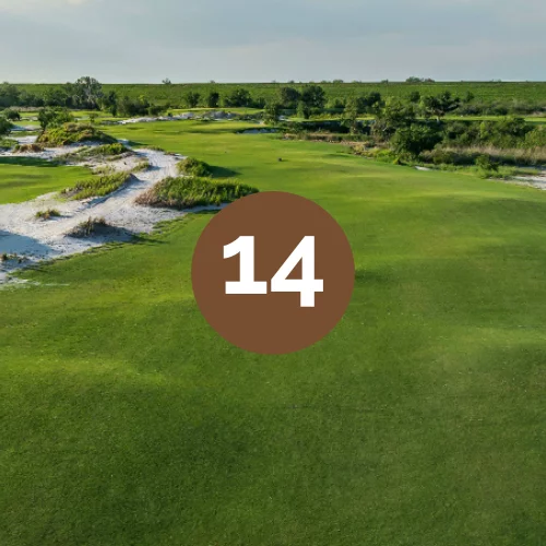 Streamsong Hole Hole 14 Flyover