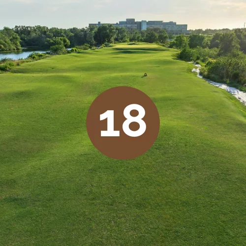 Streamsong Hole Hole 18 Flyover